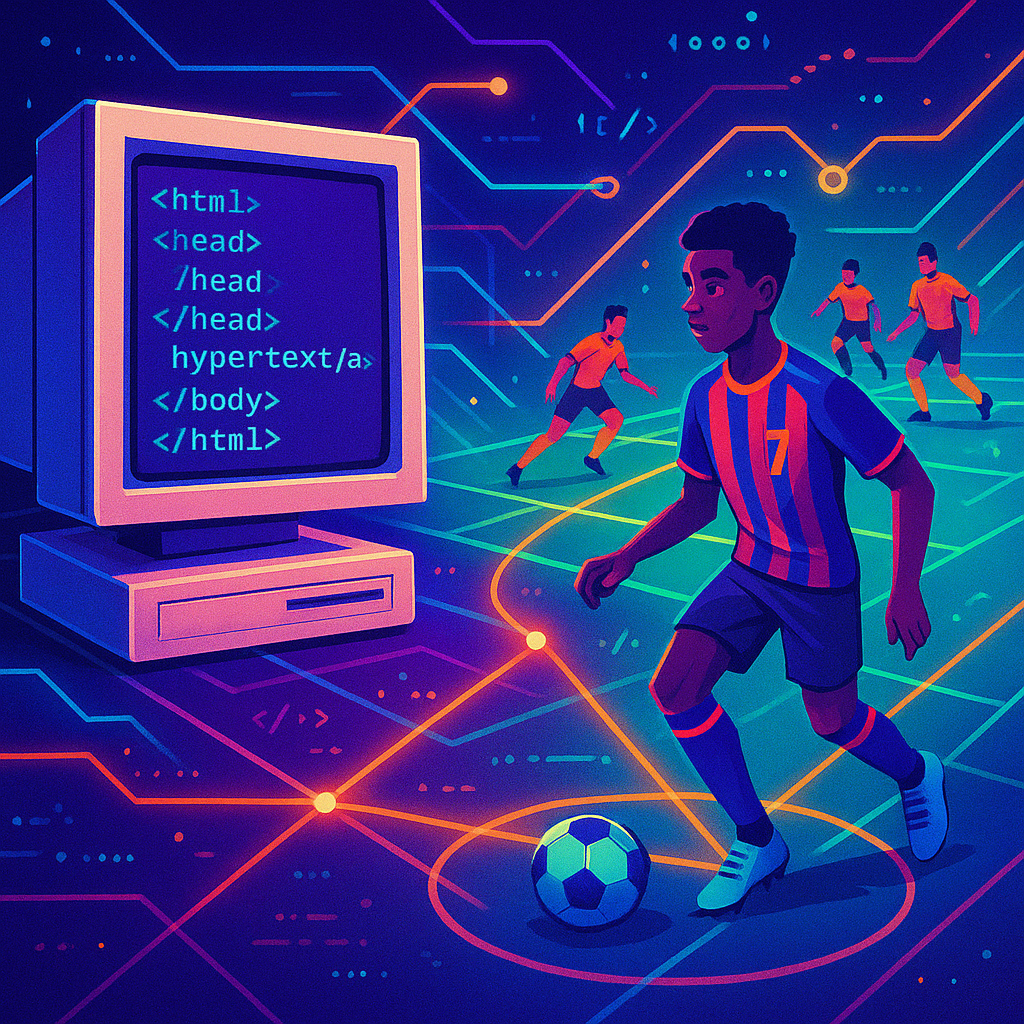 The First Website Ever Made… and How Football Reminds Us of It Every Sunday
